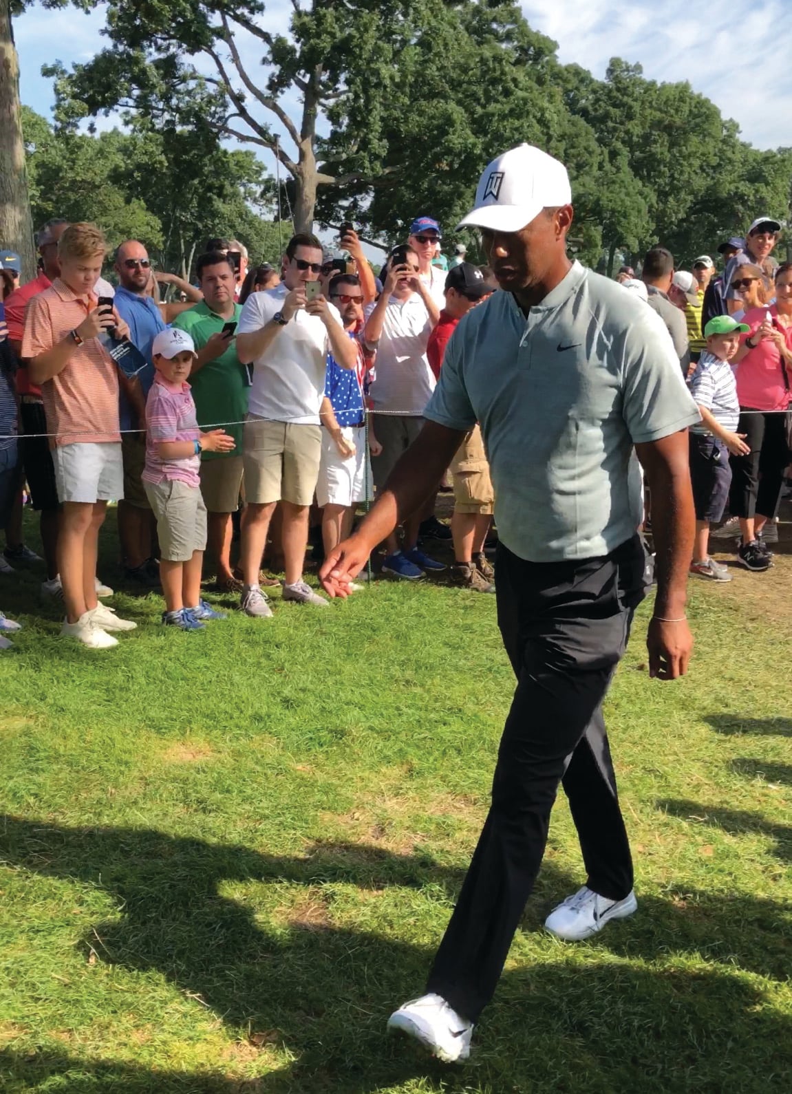 Woods' impressive performance at the Masters marks his first major championship since 2008.