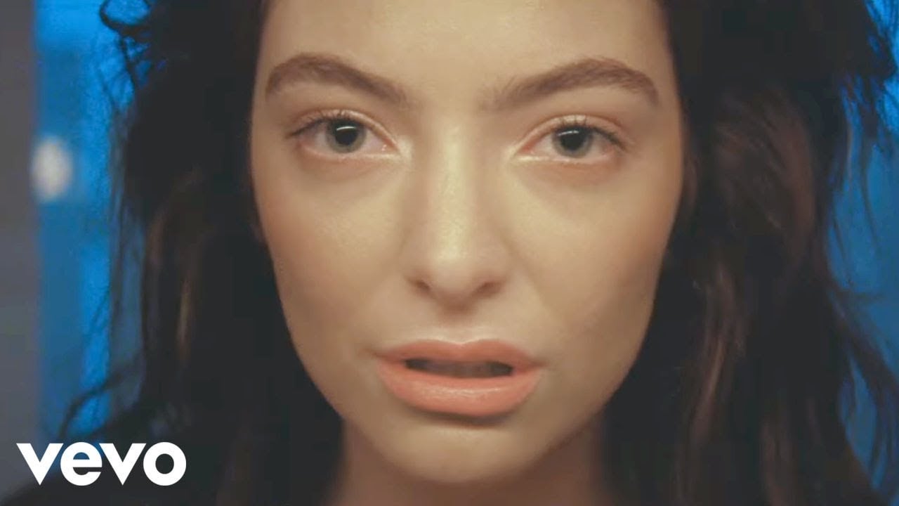 Still from the music video for “Green Light” by Lorde.
