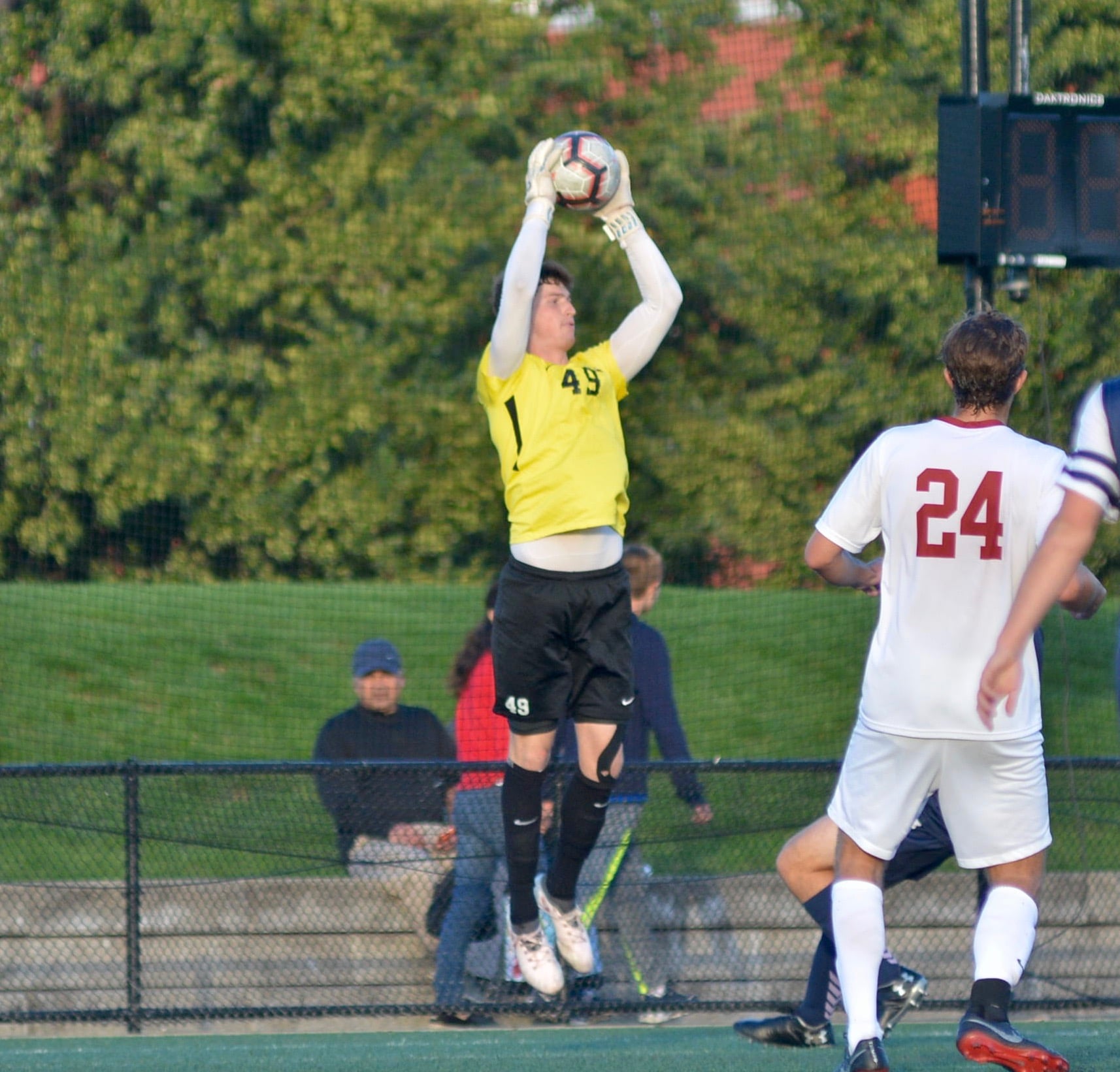 Matt Freese cemented his spot as the Crimson's starting keeper in his sophomore season.