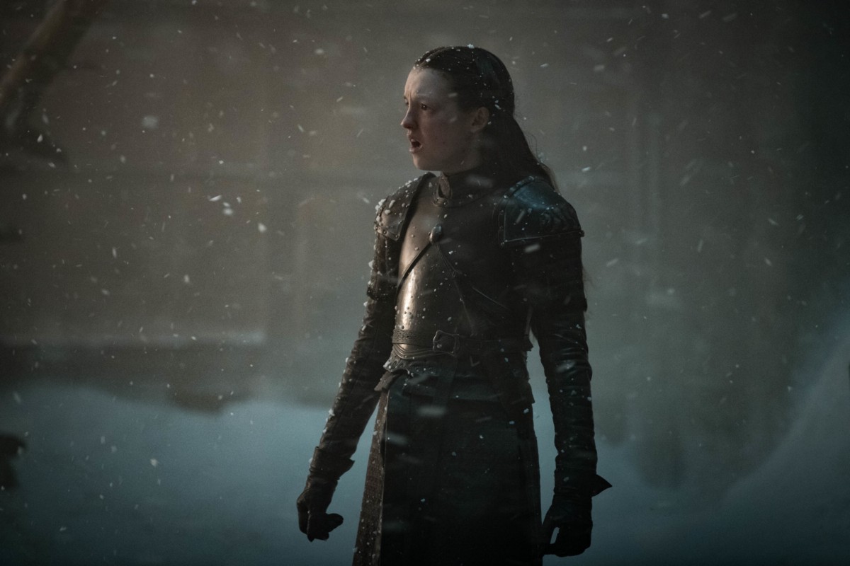Bella Ramsey as the young noblewoman Lyanna Mormont in "Game of Thrones."