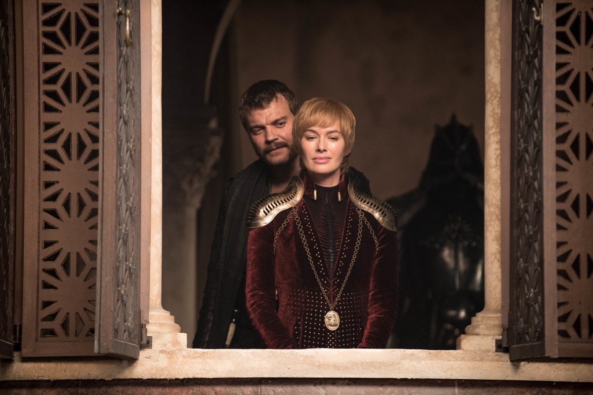 Pilou Asbæk and Lena Headey in "The Last of the Starks."