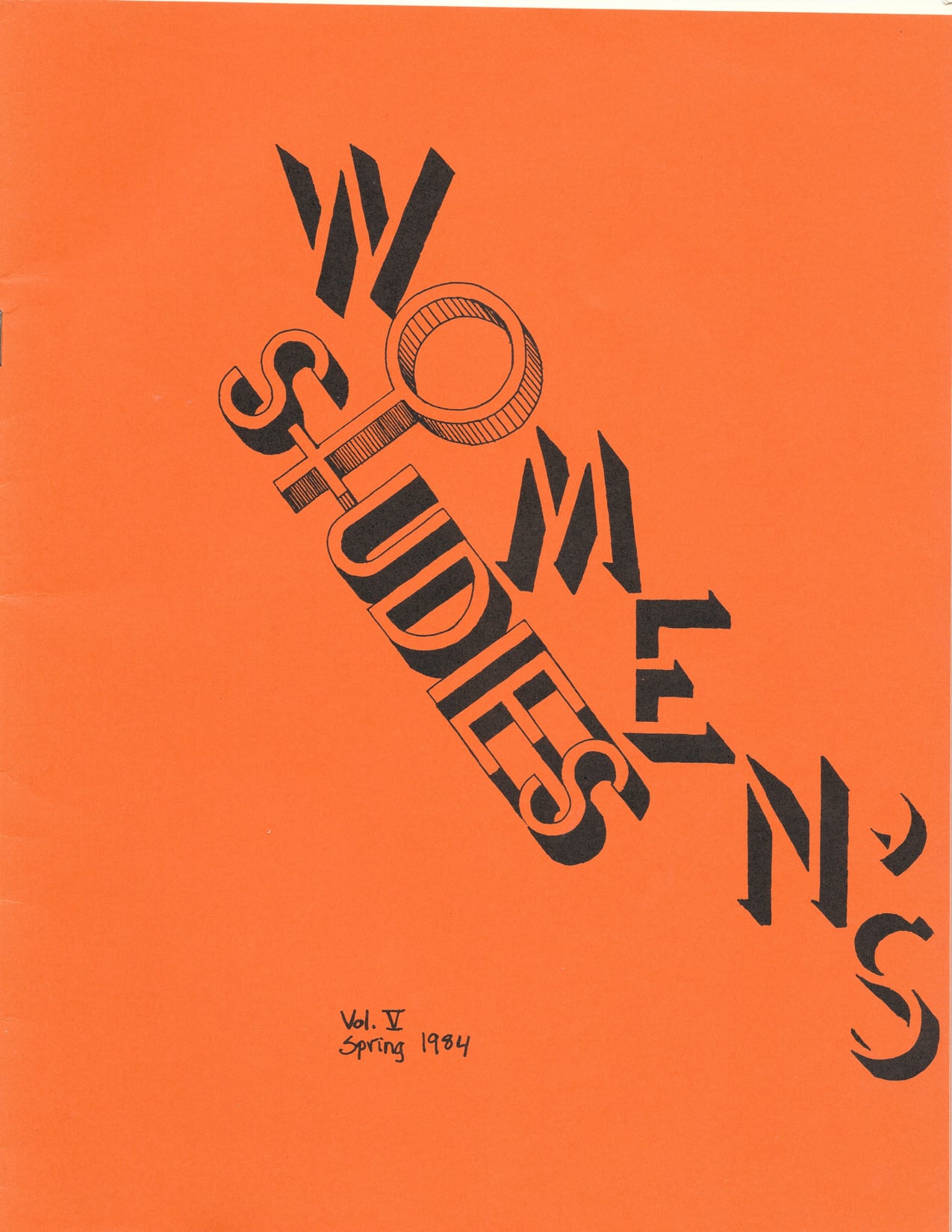 Course catalogues, created by the Radcliffe Union of Students in the early 1980s, were part of their advocacy for more women's studies offerings.