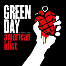Album art for Green Day's "American Idiot."
