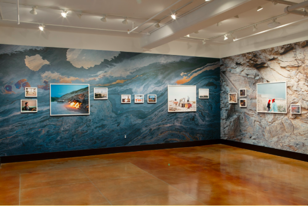 At the Peabody Museum, artist Chloe Dewe Mathews's photography depicts the people and landscapes of the Caspian Sea.