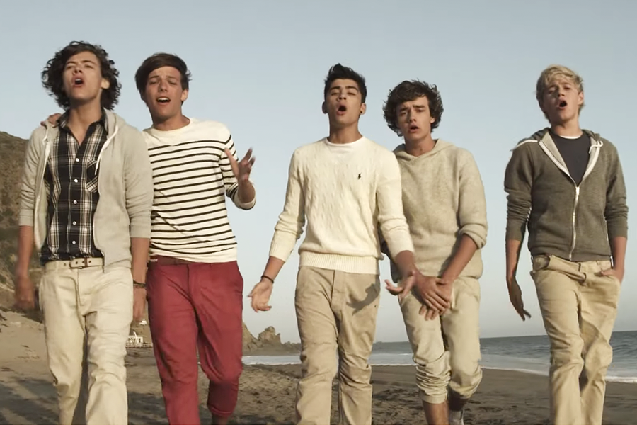 One Direction's "What Makes You Beautiful" music video