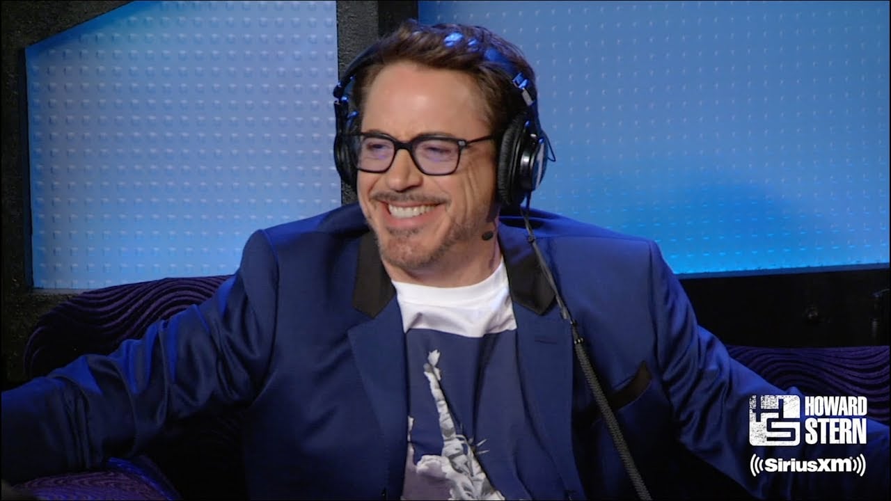 Robert Downey Jr. appeared on The Howard Stern Show