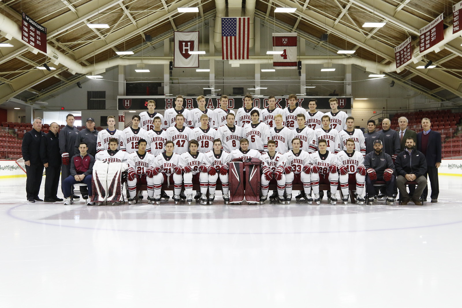 The 2019-2020 rendition of the Crimson.