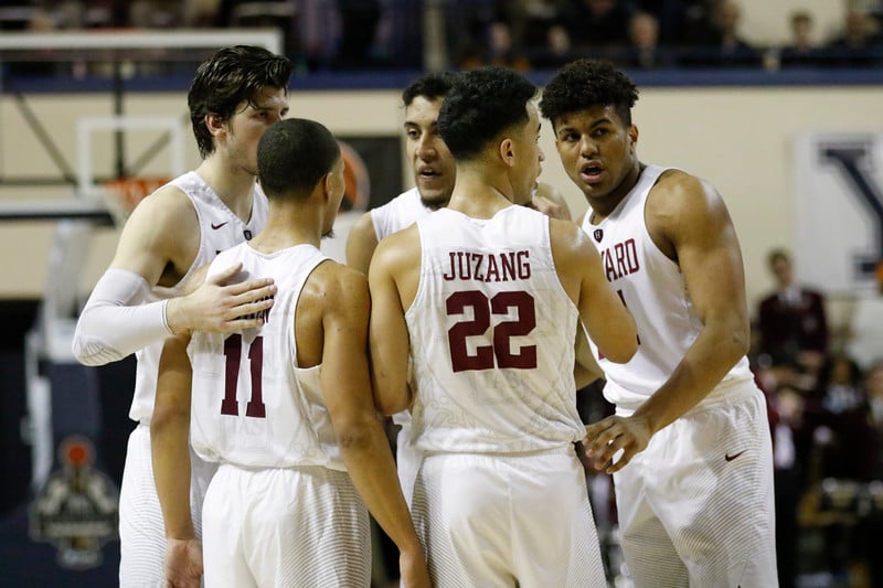 The Crimson have not made the NCAA Tournament since the 2014-2015 season.