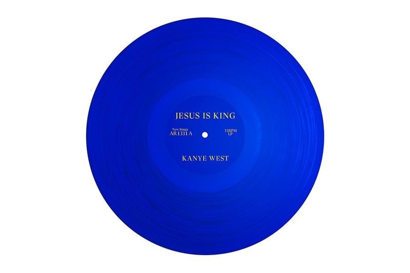 Album art from Kanye West's "Jesus is King."