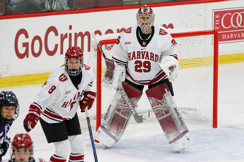 The Crimson cruised against No. 7 Princeton and topped Quinnipiac in overtime this past weekend.