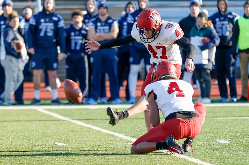 For seniors such as kicker Jake McIntyre, this week's game in Harvard Stadium will be one final homecoming.