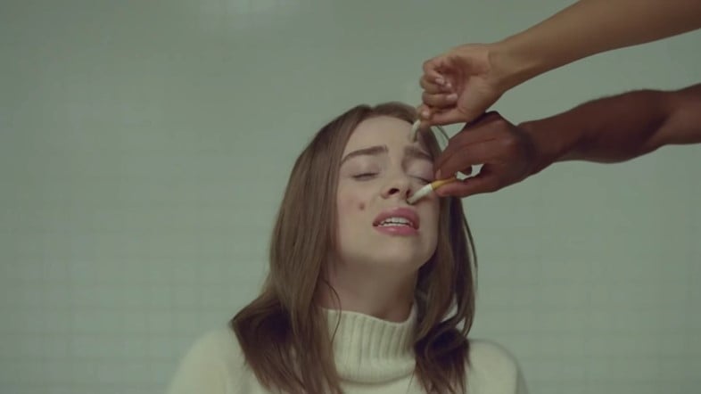 Billie Eilish's self-directed music video for 'xanny'