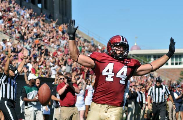 San Francisco 49ers fullback and former Harvard standout Kyle Juszczyk '13 will start in Super Bowl LIV in Miami this Sunday.