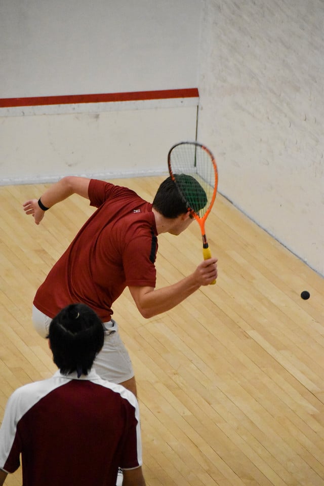 The Harvard men's squash team has won 25 consecutive matches, dating back to the beginning of last season.