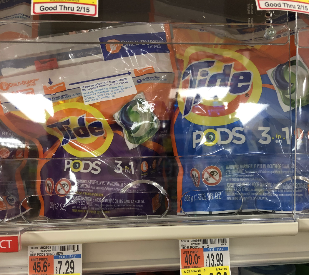 Tide Pods at CVS