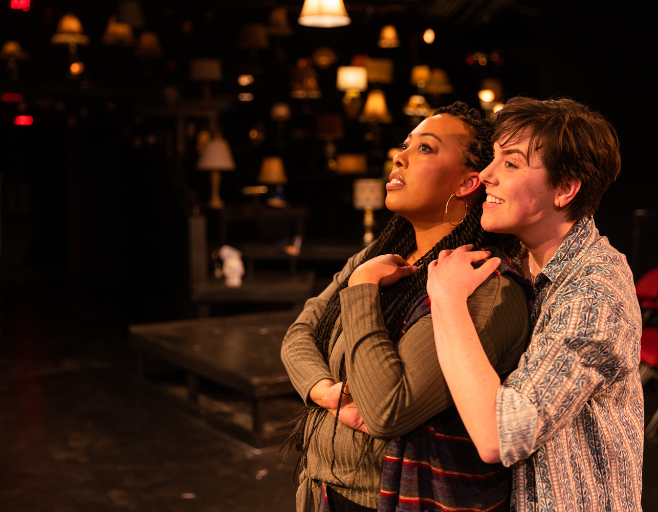 Kelly Chick and Lyndsay Allyn Cox in "Bright Half Life."