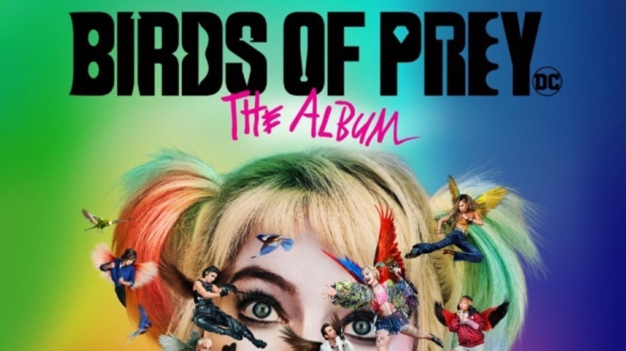 The album cover for "Birds of Prey: The Album."