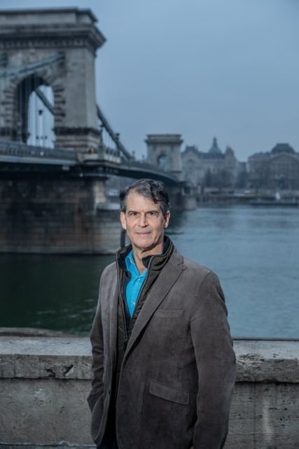 Dr. Eben Alexander at a recent conference in Budapest, Hungary.