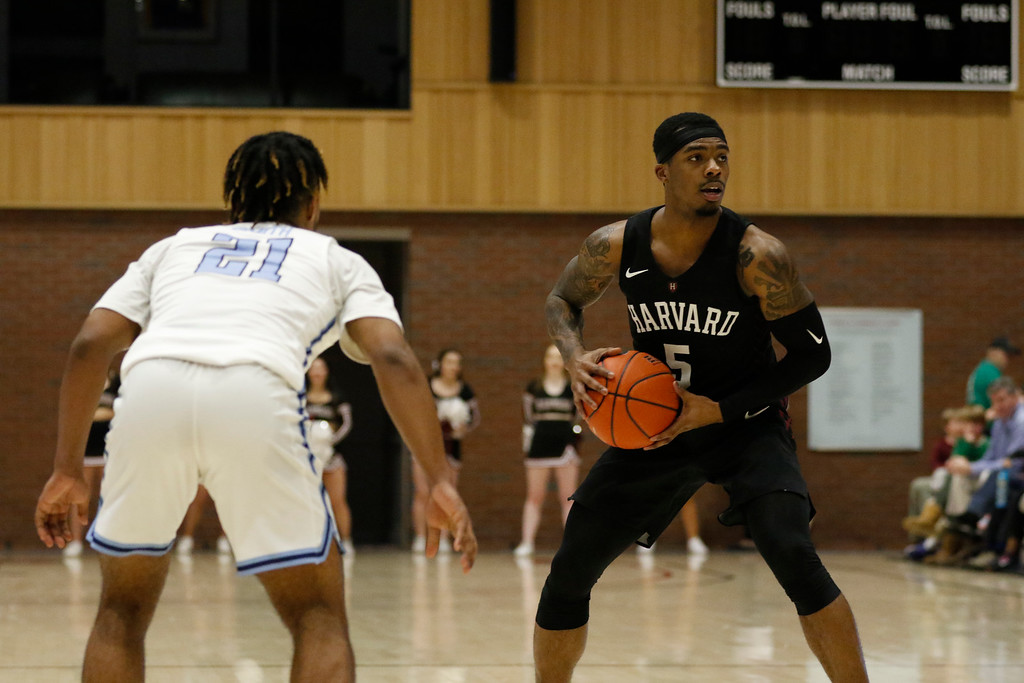 Scoring a career-high 19 points on the night, Rio Haskett led Harvard in the second half to sweep Columbia in the regular season