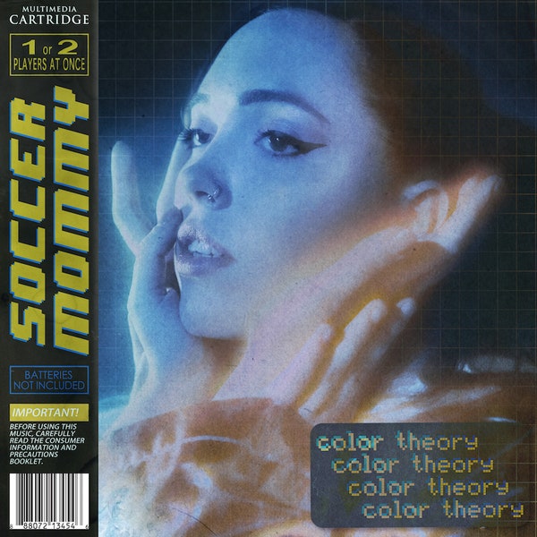 The album cover for Soccer Mommy's "color theory."