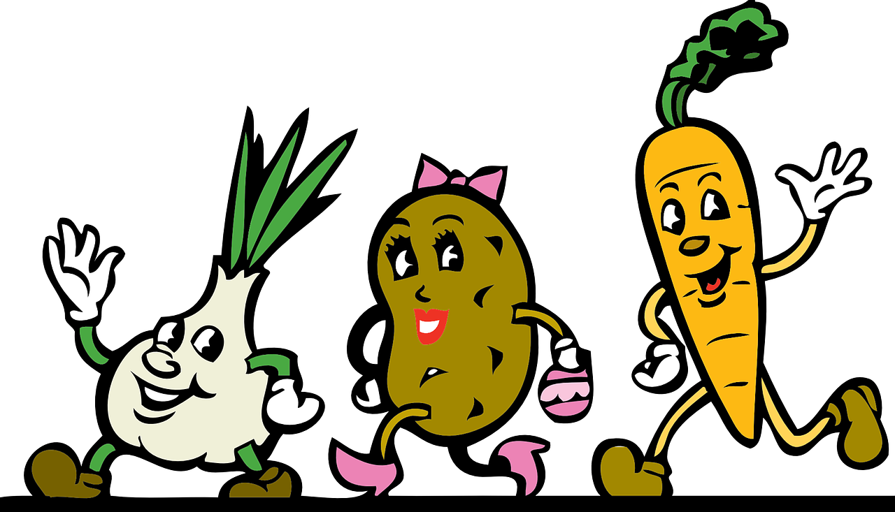 Fruits and vegetables are fertile ground for artistic expression.