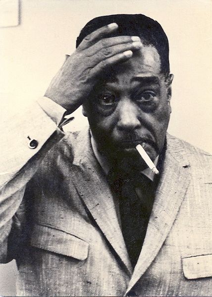 Duke Ellington during concert break in 1965.