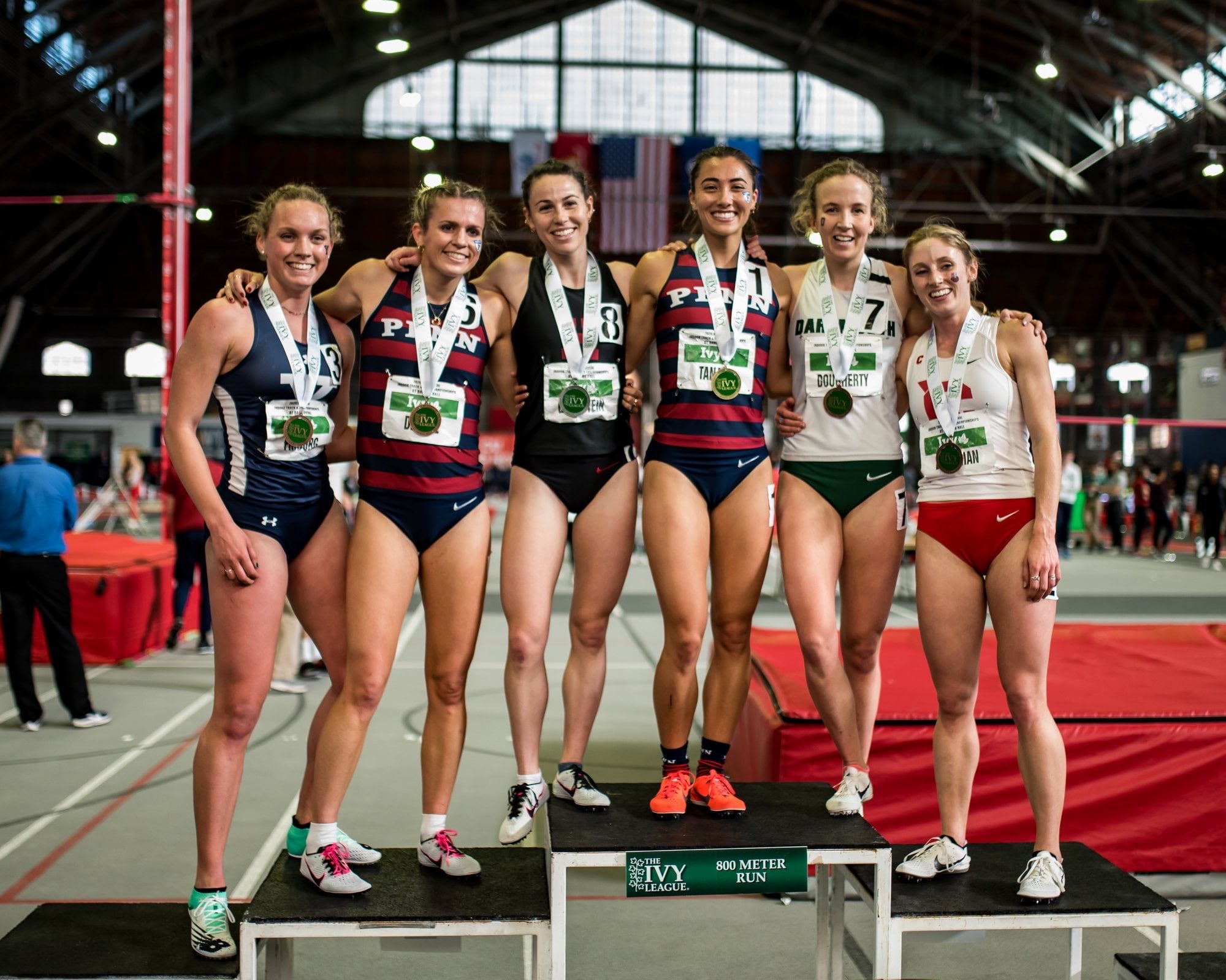 Goldstein made a couple of trips to the podium during the Ivy League Indoor Championships.