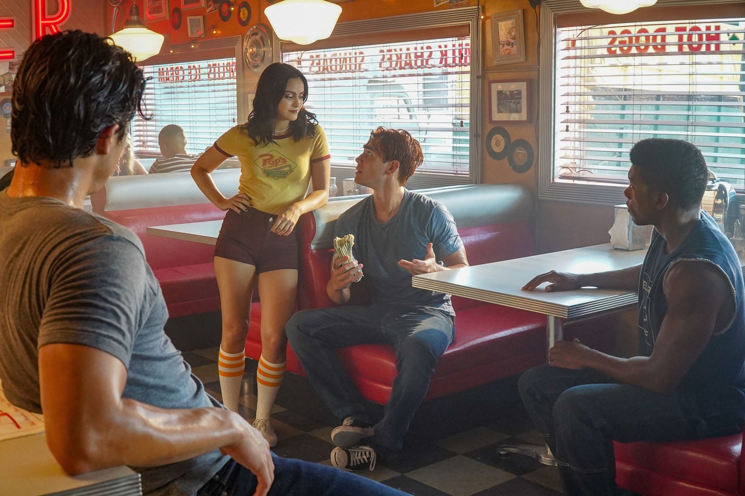 Production for the popular CW show, 'Riverdale,' has resumed despite the COVID-19 pandemic.