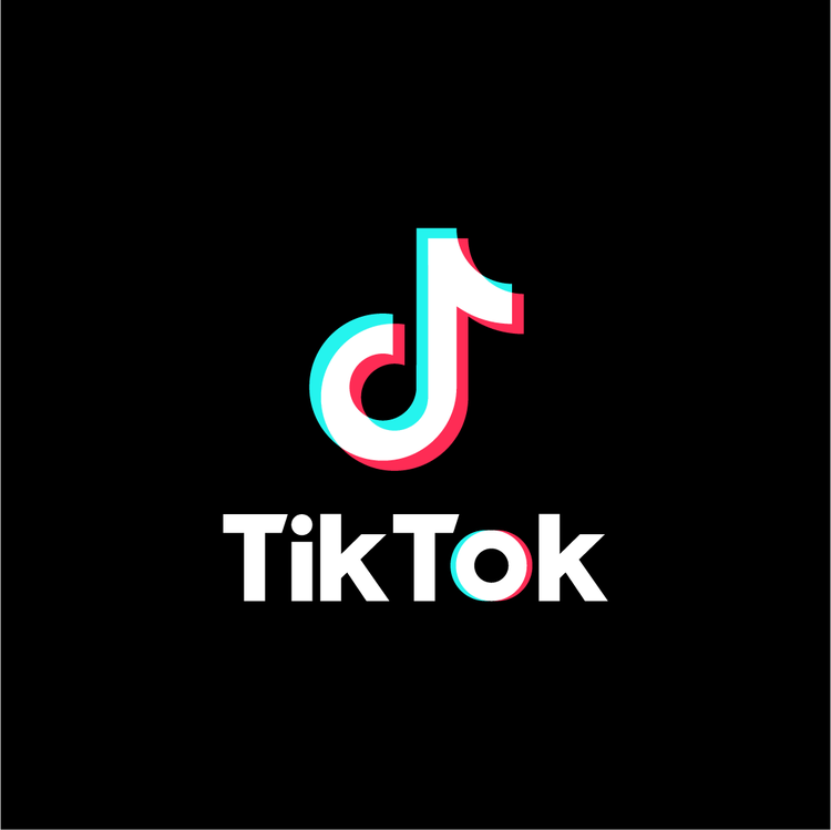 TikTok's logo.