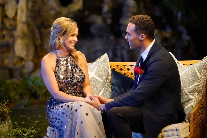 Clare Crawley and Dale Moss in the season premiere of 'The Bachelorette.'