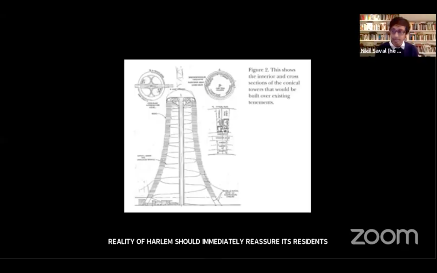 Writer Nikal Saval discussed changes to Harlem's architecture in a Graduate School of Design-sponsored event.