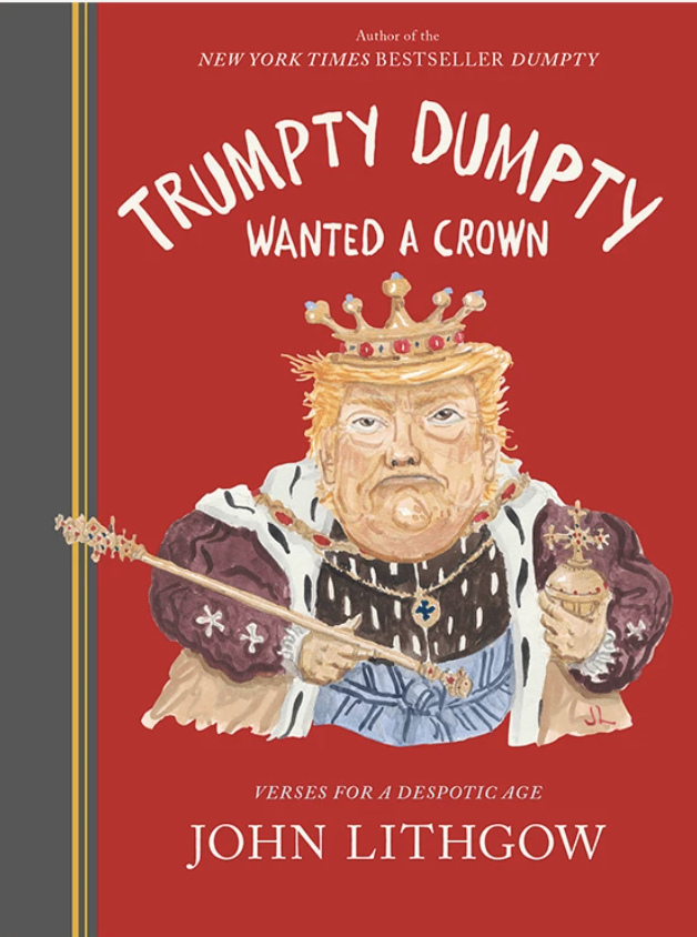 Cover art "Trumpty Dumpty Wanted a Crown."