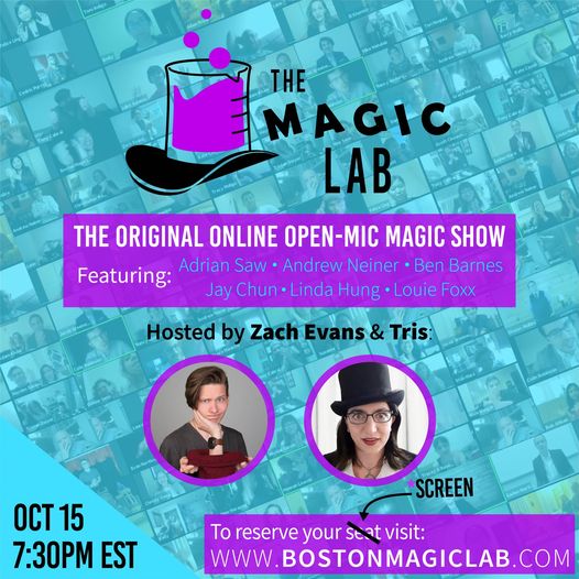 Universal Magic Lab Virtual Experiments are Welcome at the Boston Magic Lab | Arts | The ...