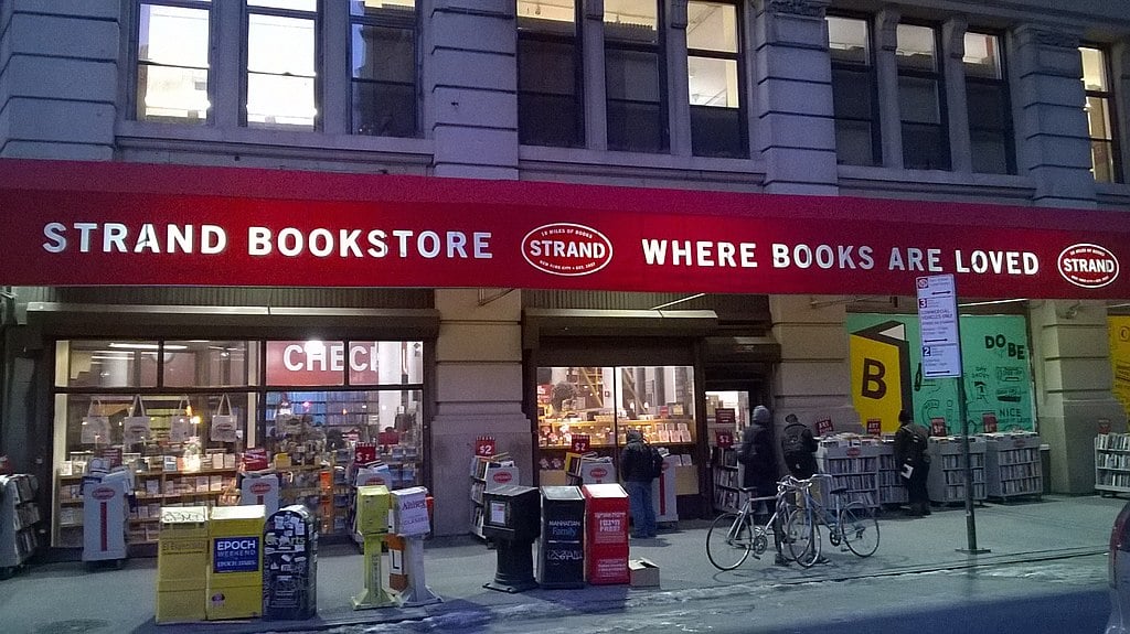 The Strand from outside
