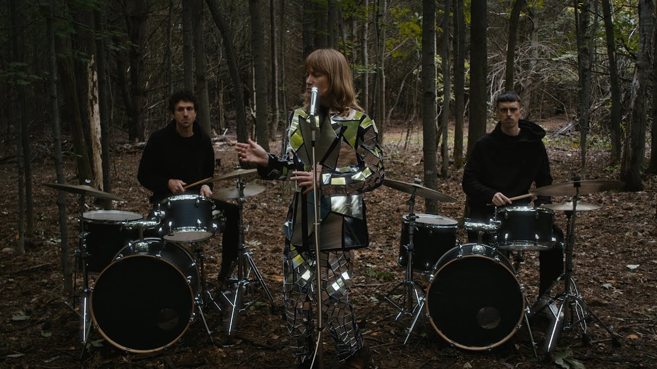 Still from the Youtube video from The Weather Station's "Robber"