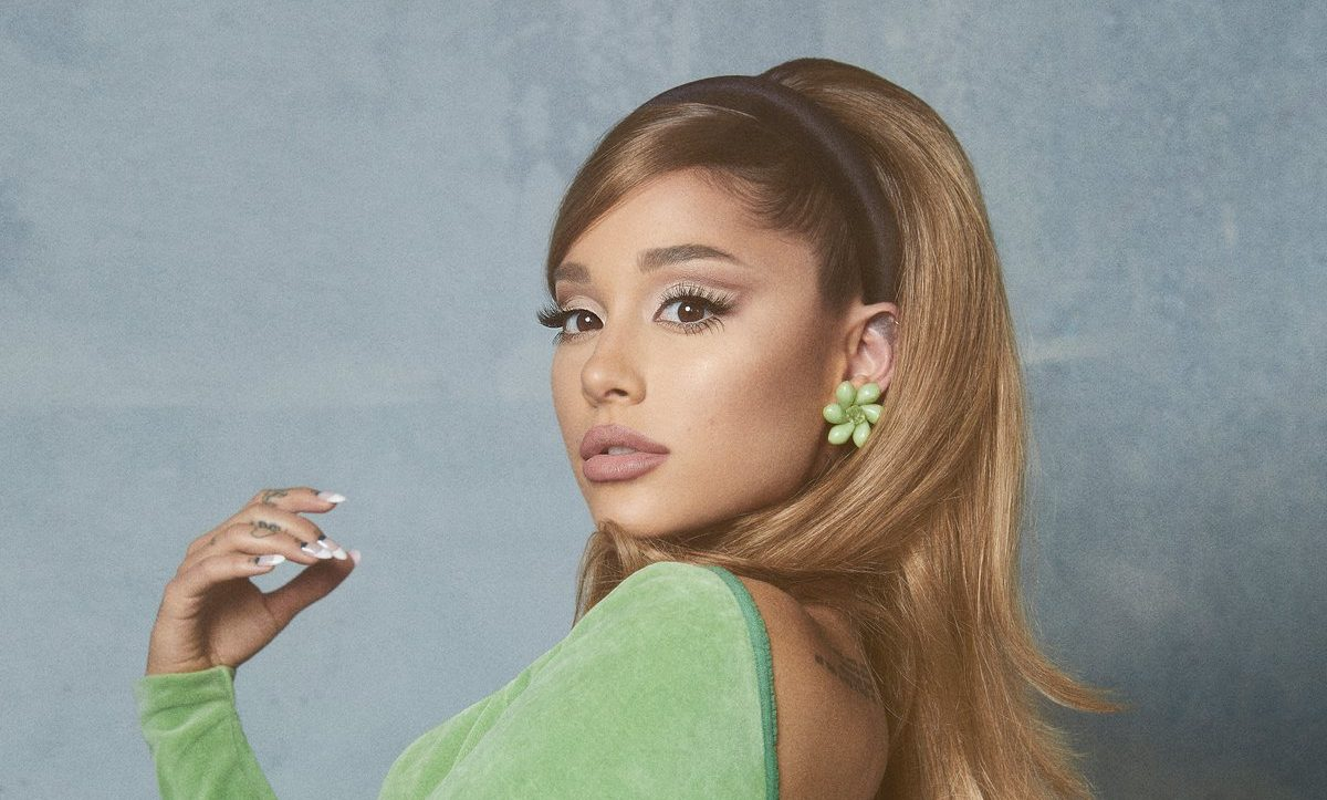 Promotional art for Ariana Grande's "Positions"