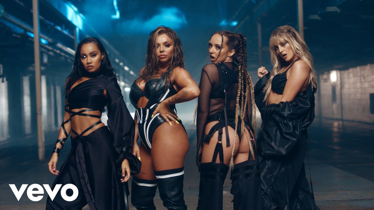 Still from the music video for "Sweet Melody"