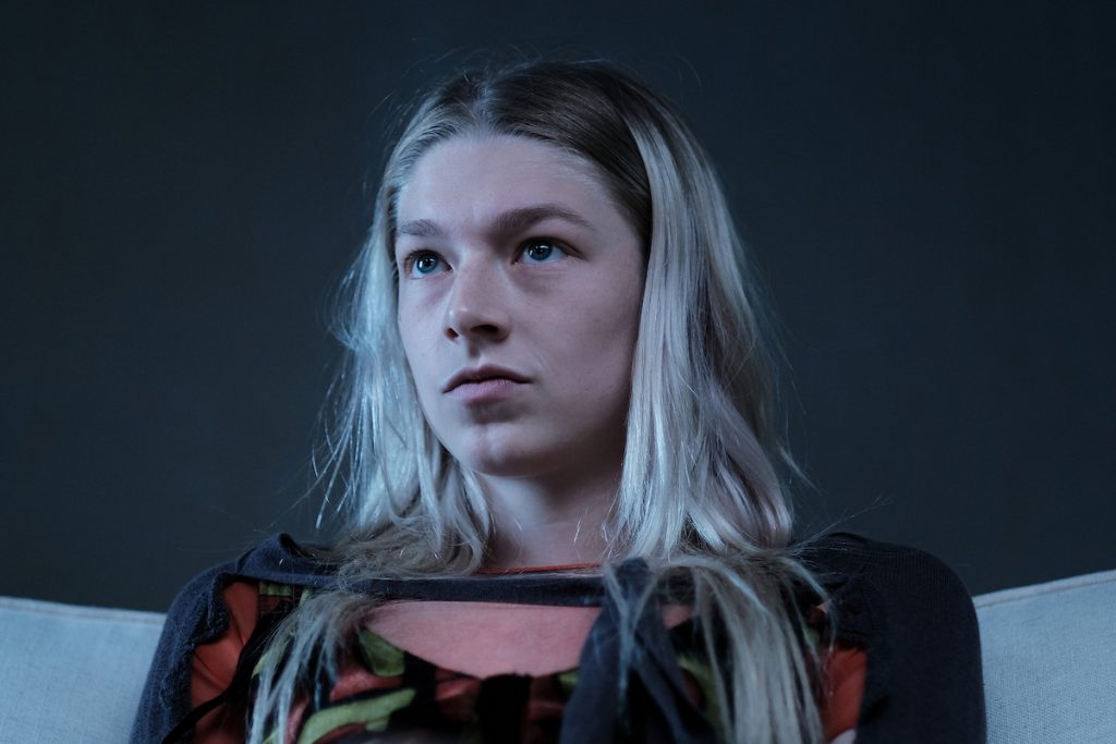 Hunter Schafer as Jules in "Euphoria."