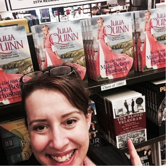 Julia Quinn featured in the COOP at her 25th Reunion!