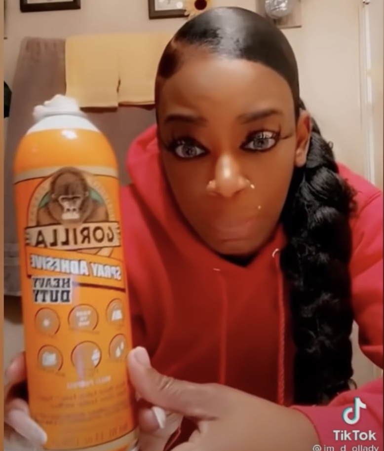 Tessica Brown, also known as “Gorilla Glue girl,” explaining what happened to her.