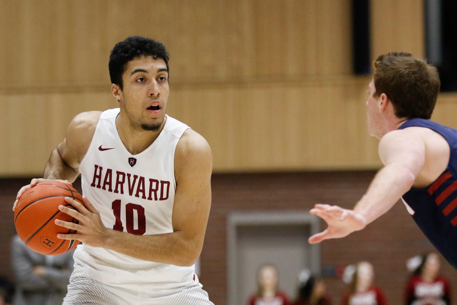 The hard-working, All-Ivy League forward is eager to return to the hardwood as one of the Crimson's veteran leaders.