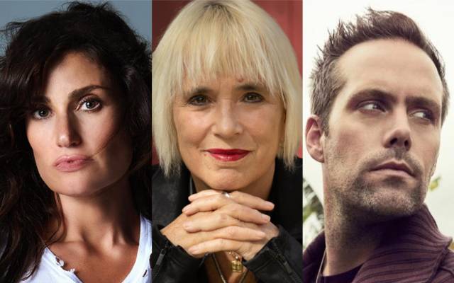 Idina Menzel, V, and Justin Tranter shared work from their upcoming project "The Circle of Becoming" at a March 2 virtual event.