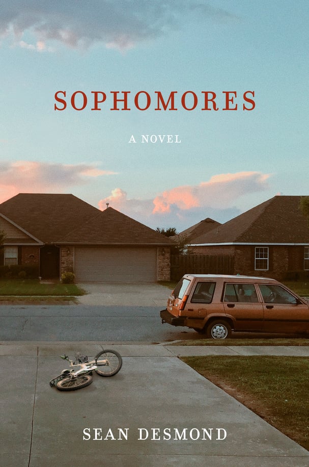 Cover art for Sean Desmond's novel, "Sophomores," released in Jan. 2021.