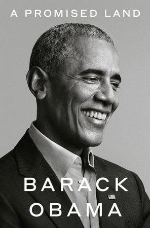 Cover photo for "A Promised Land" by Barack Obama, his newest memoir.