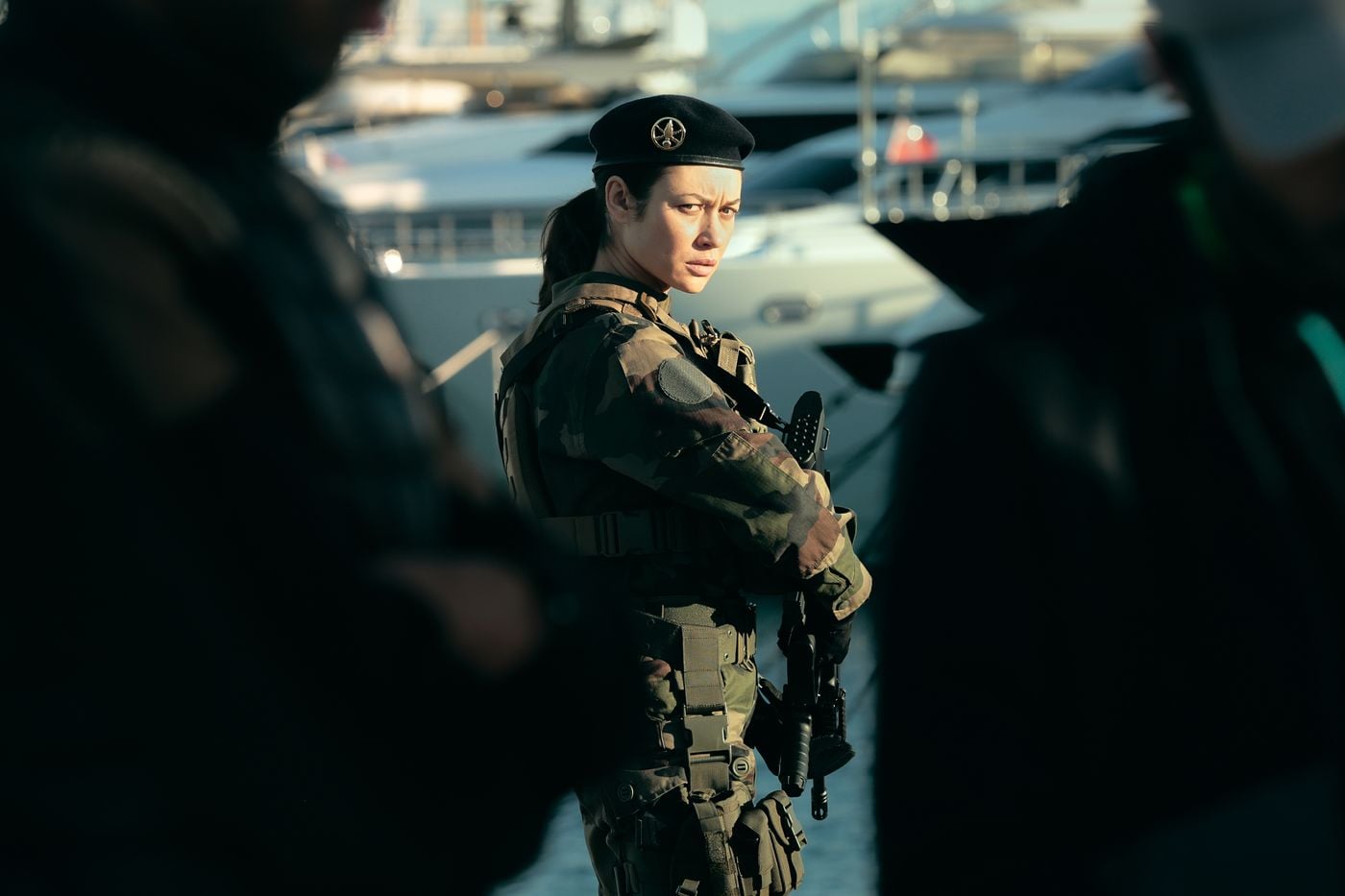 Olga Kurylenko stars as Klara in "Sentinelle."