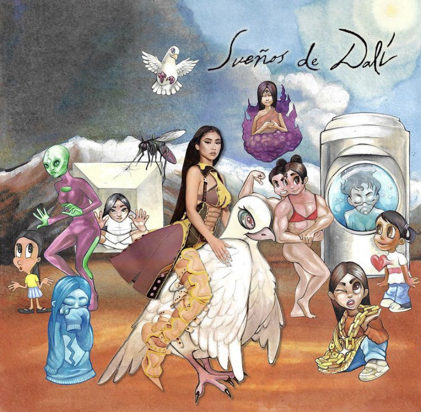 Album cover for Paloma Mami's "Sueños de Dalí."