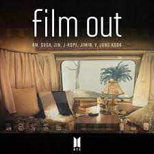 Single cover for BTS' "Film Out."