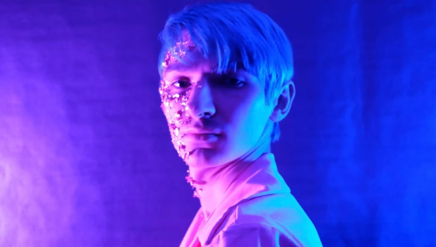 Daniel P. Rivera starring in "under hypnochrome," his film for the Harvard Dance project.
