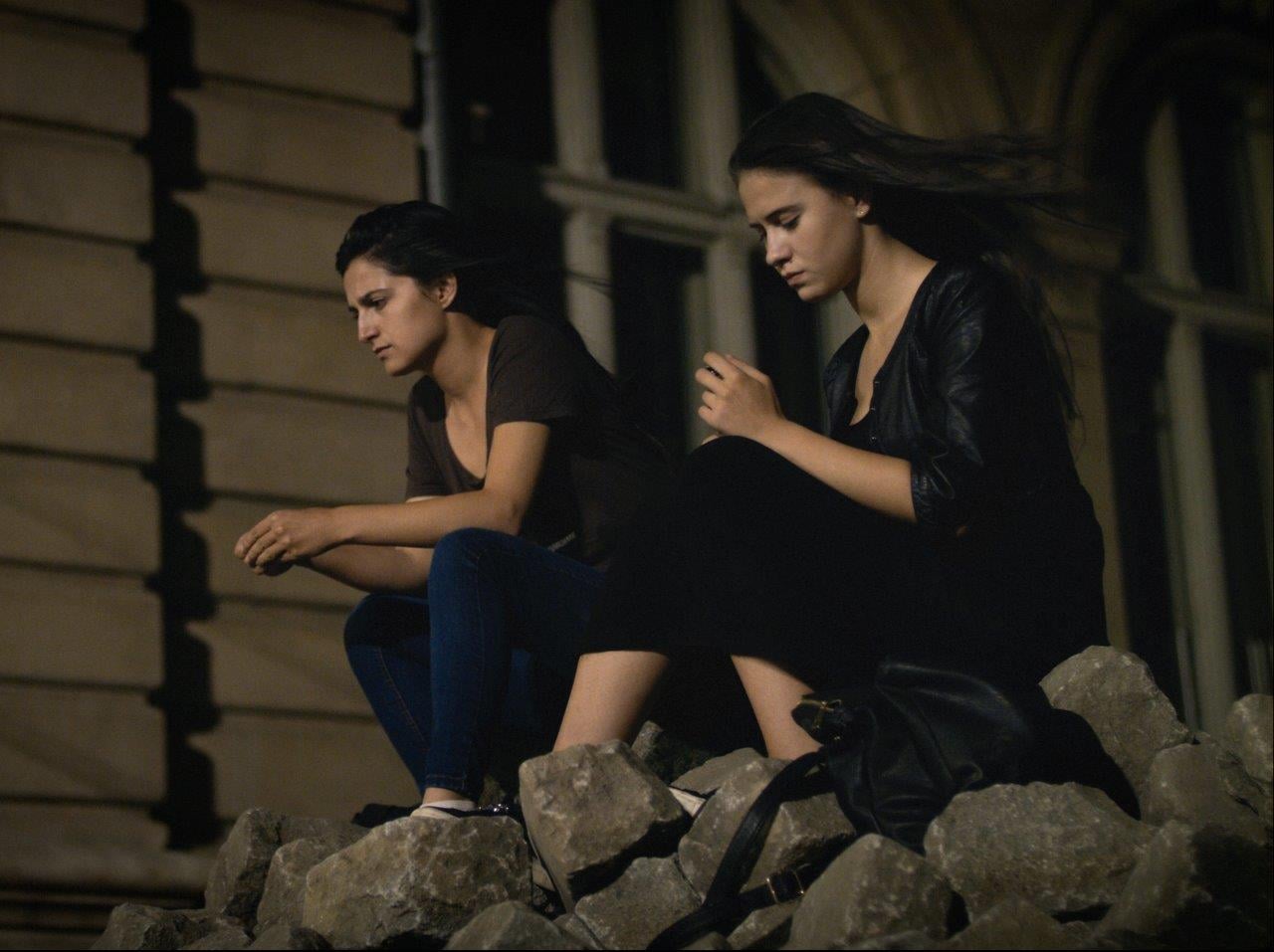 Sonja (Maria Bakalova) and Lora (Ralitsa Stoyanova) in "Women Do Cry"