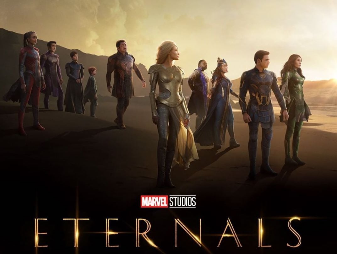 "Eternals" was released in theaters on Nov. 5